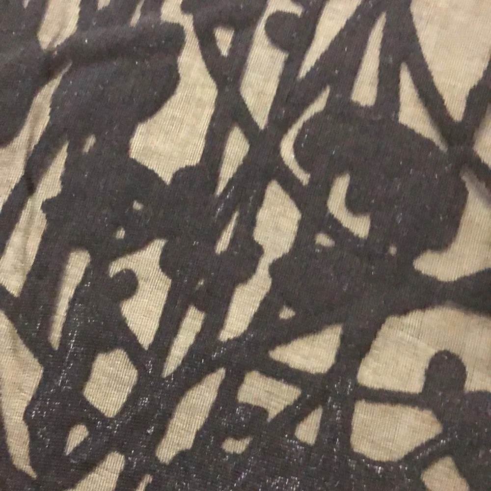 Cocoon House Black Velvet Patterned Scarf
